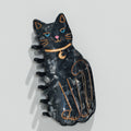 Black Cat Moon Claw Clip - Large