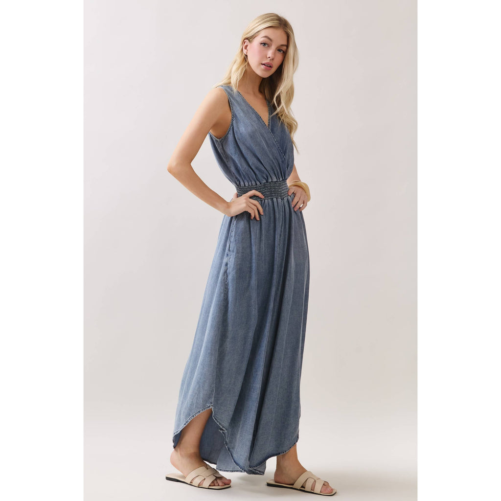 WASHED TENCEL JUMPSUIT