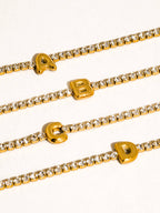 Chaplin Letter Bracelet