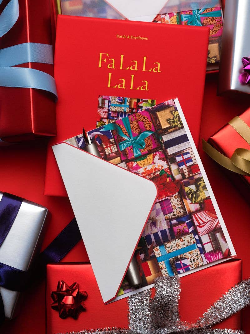 🎄HOLIDAY🎄Fa La La La La Stationery Set of 8