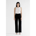 Mica Denim Mid Rise Slim/wide in Black