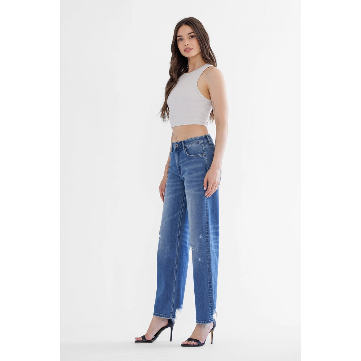 Cambridge Blue Mica Denim