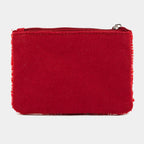 Wines Seed Beaded Coin Purse