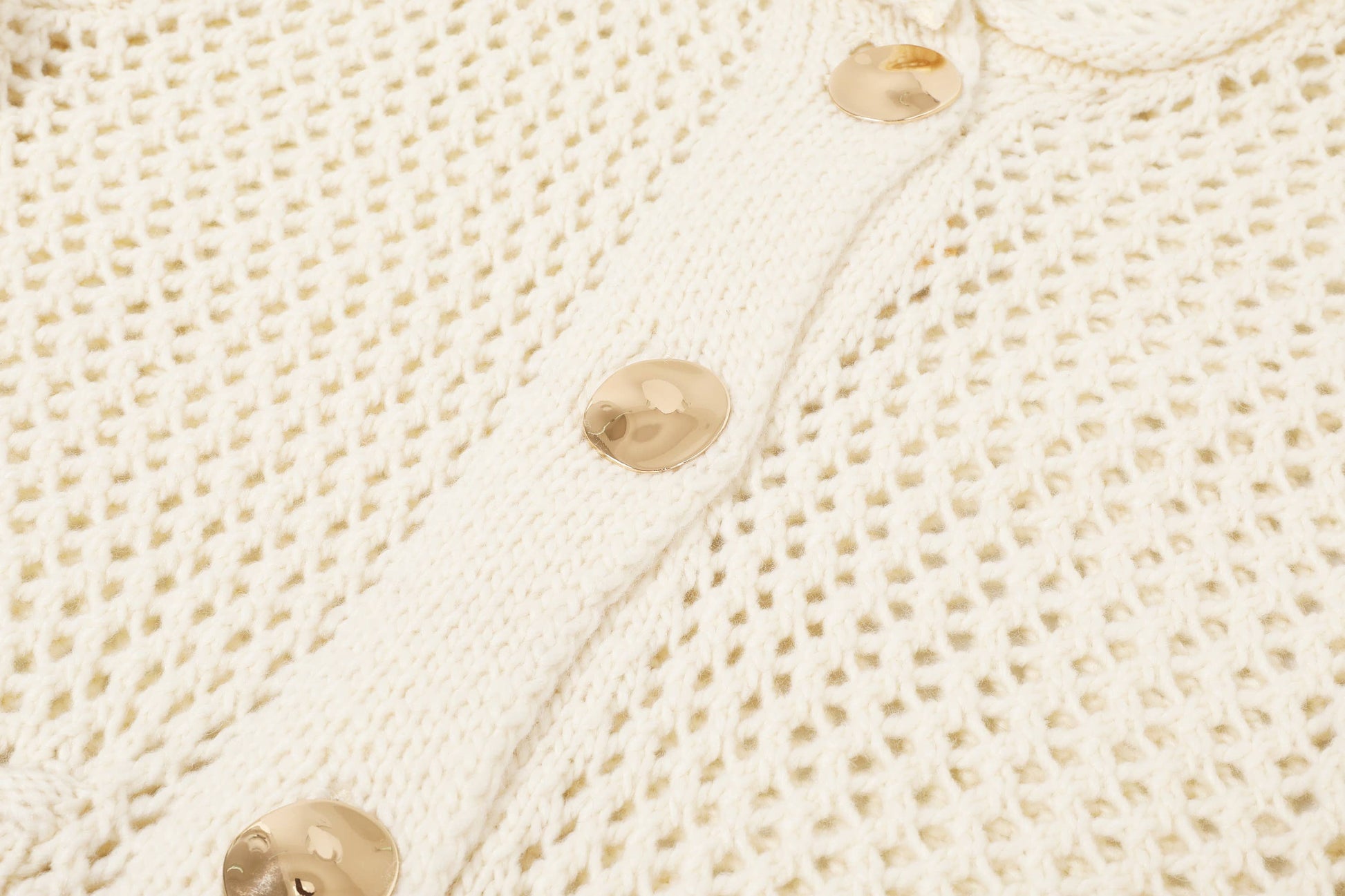 Rosie Crochet Knit Cardigan