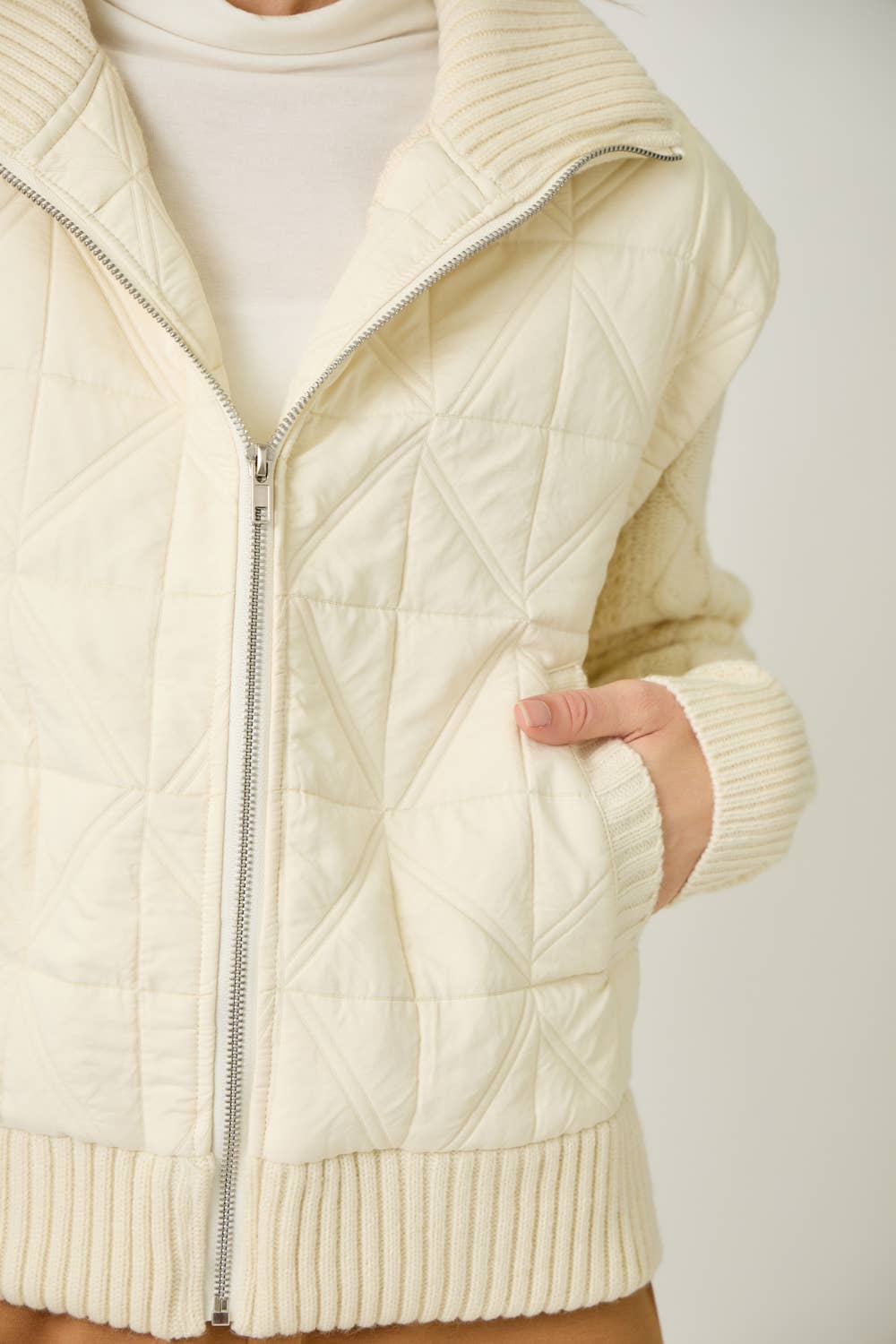 Mixed Media Jacket