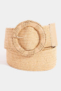 Braided Hoop Buckle Belt