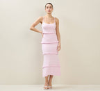 Kiera Knit Tiered Maxi Dress