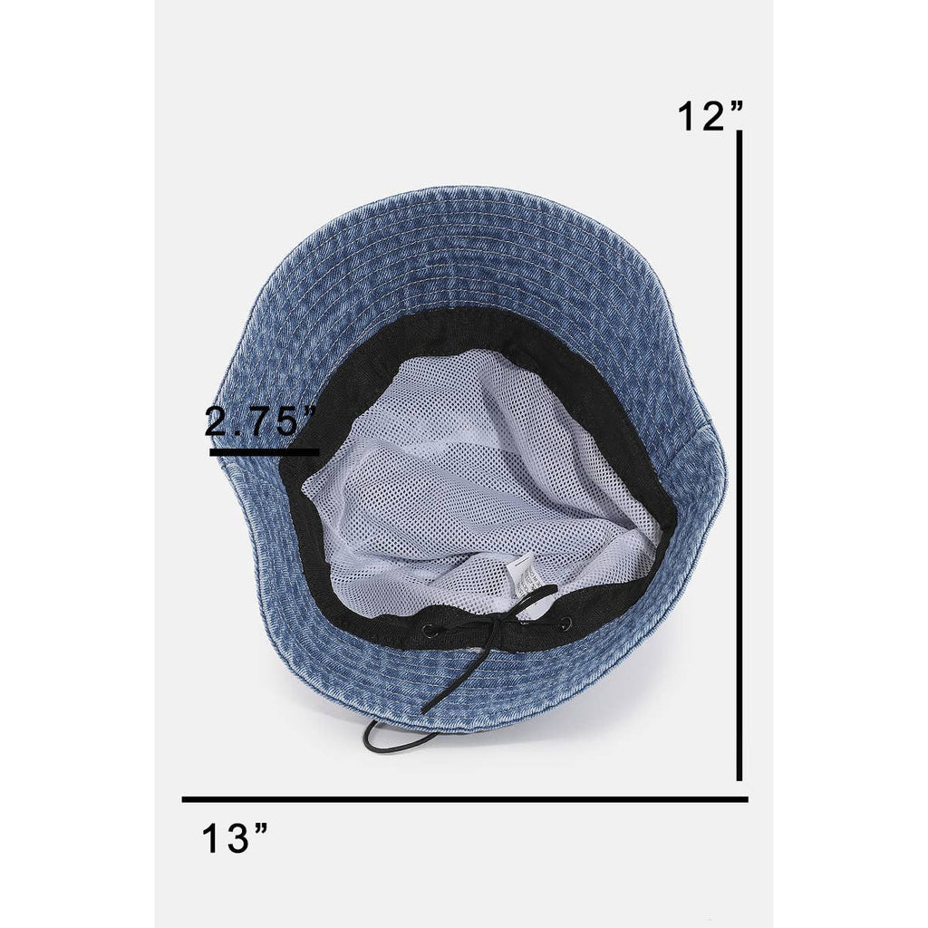 Denim Bucket Hat