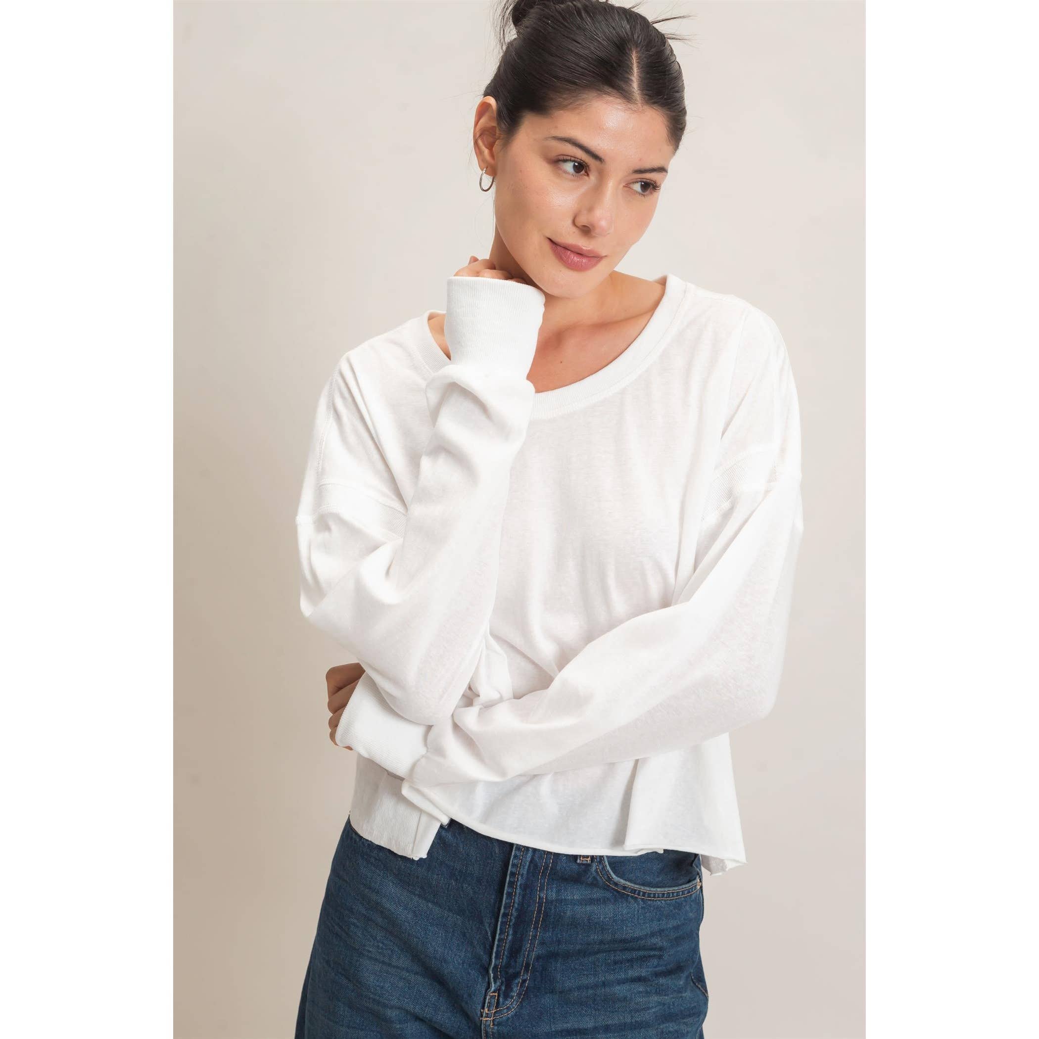 Crew Neck Top