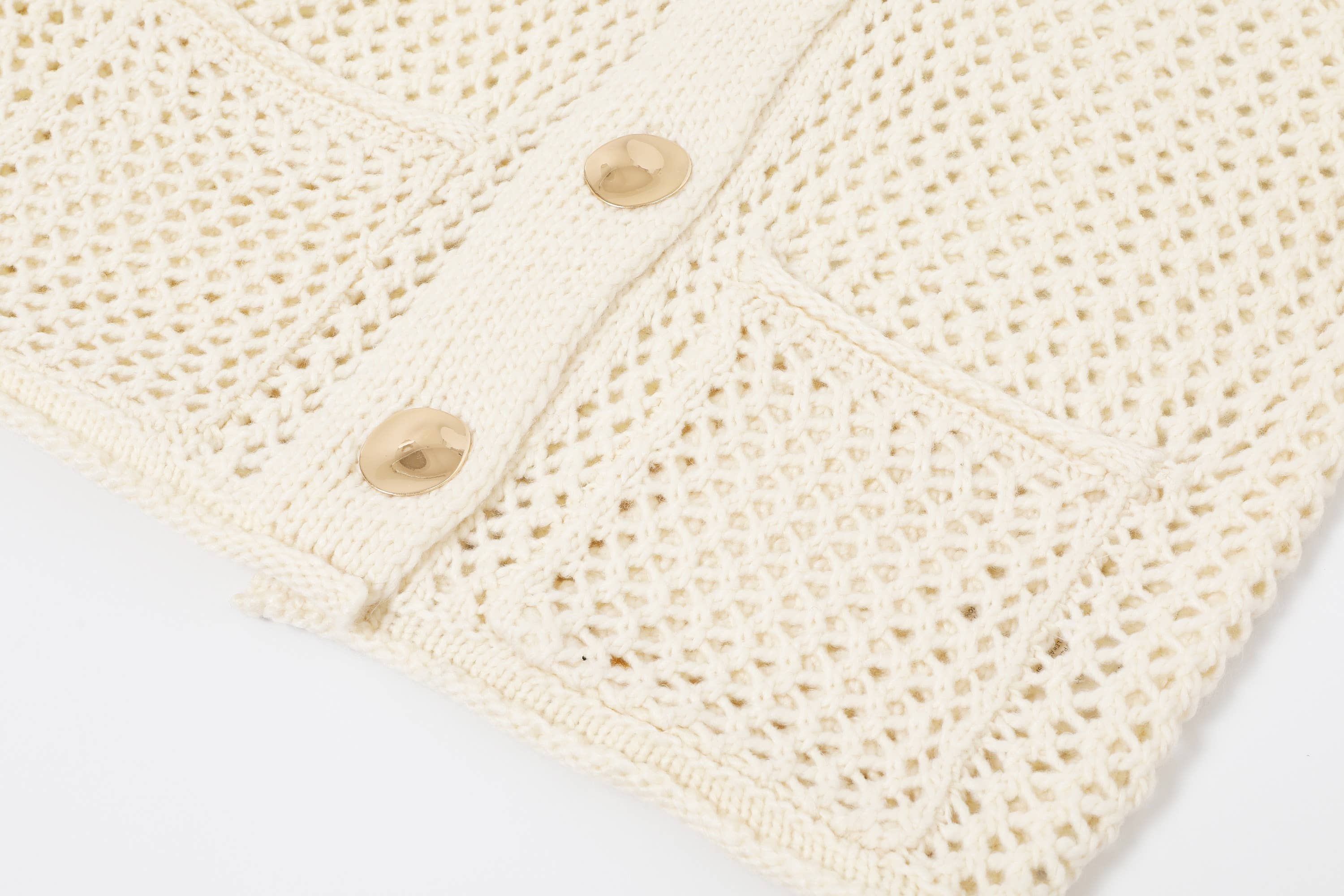 Rosie Crochet Knit Cardigan