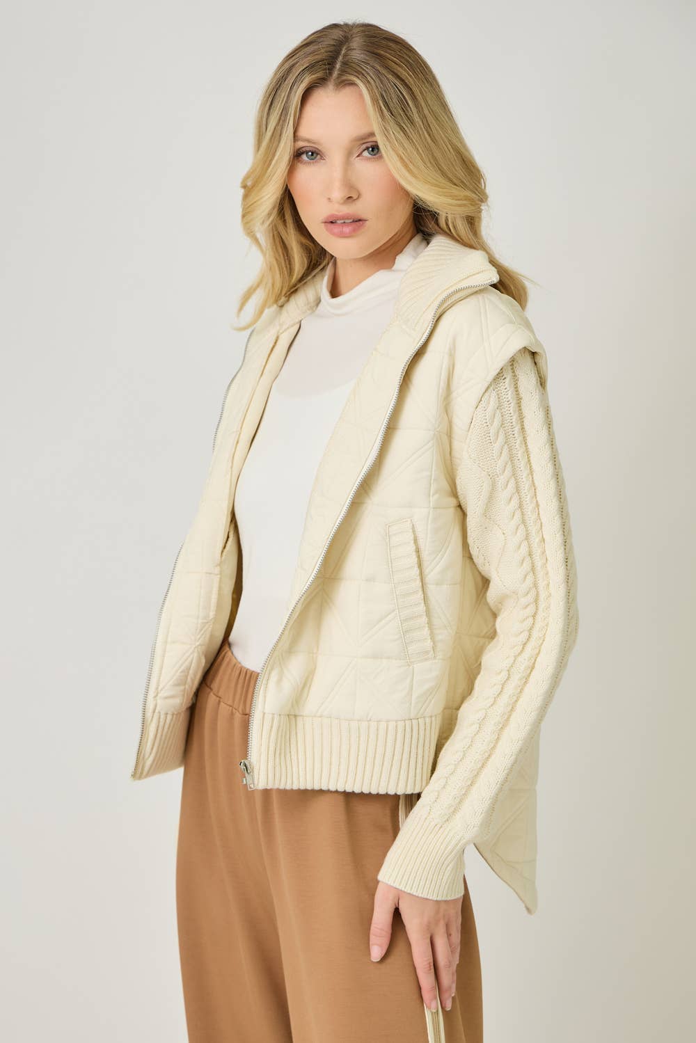 Mixed Media Jacket