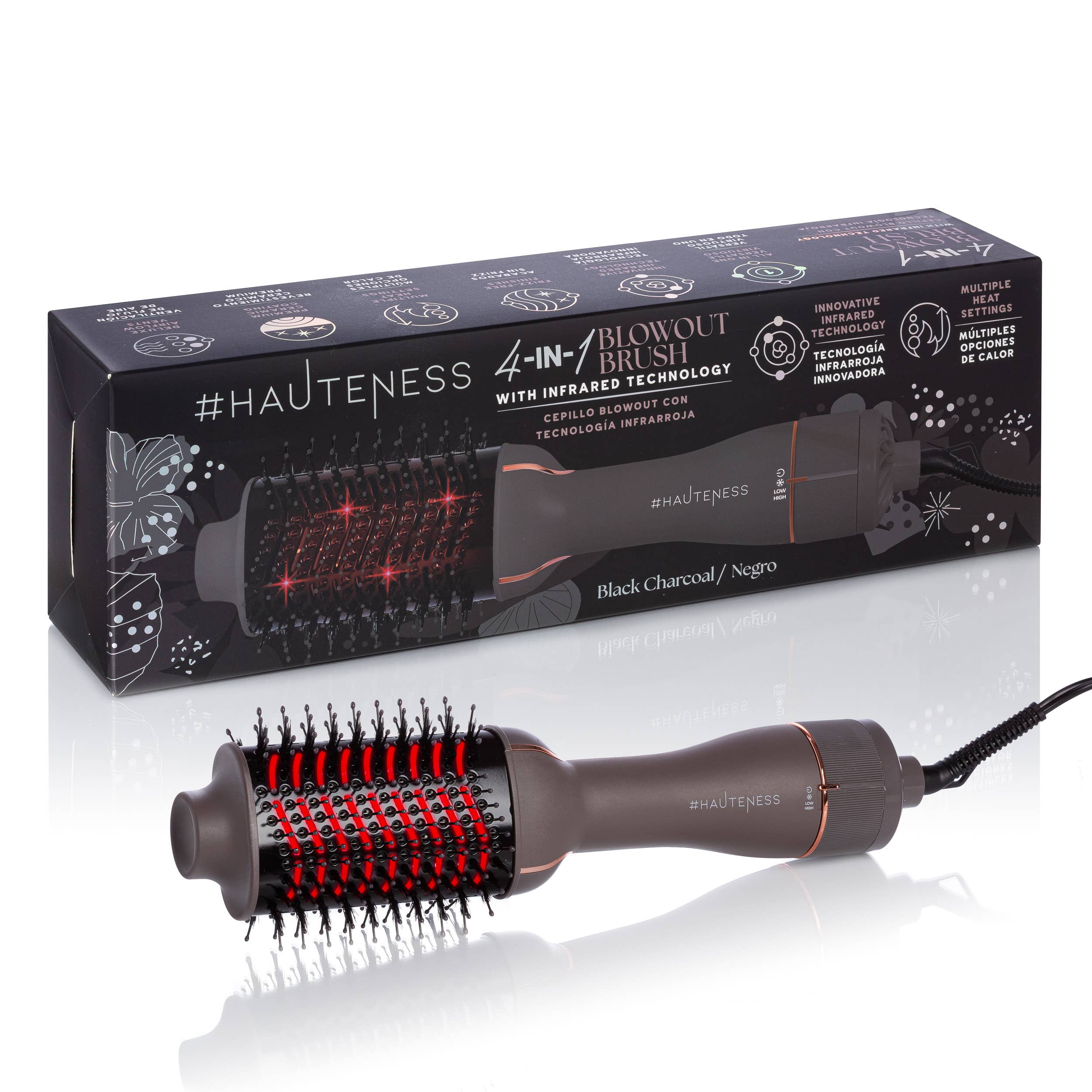 Hauteness 4inOne Blowout Brush with Infrared Technology