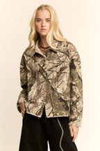 CARDI CAMO DENIM JACKET