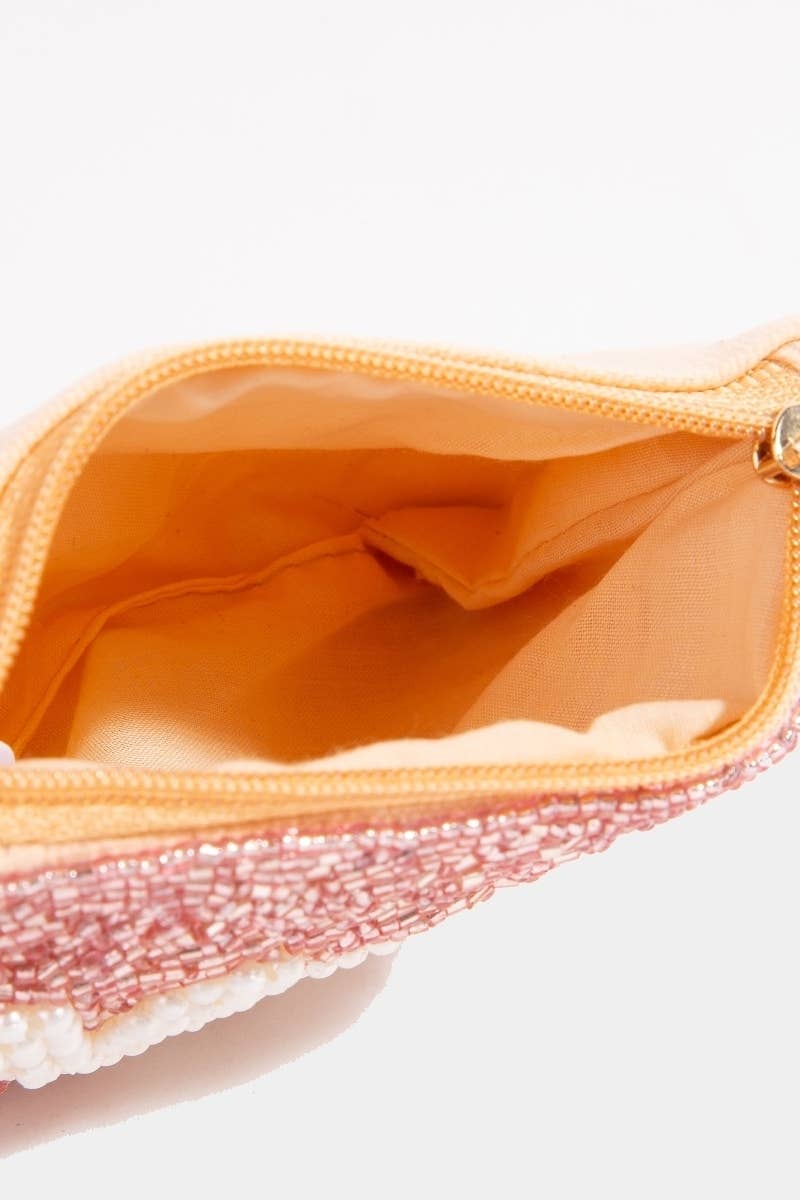 Pearl And Seeded Mom Coin Purse