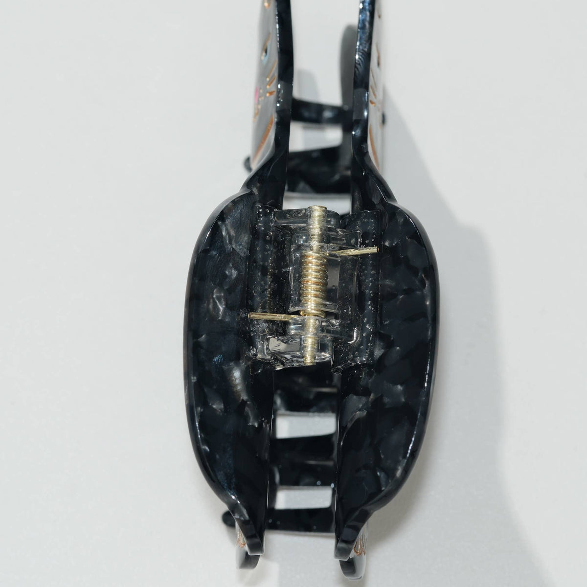 Black Cat Moon Claw Clip - Large