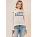 Lake Life Crochet Sweater