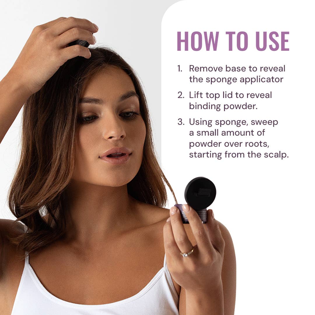 Root Touch-Up Powder Display – Brunette