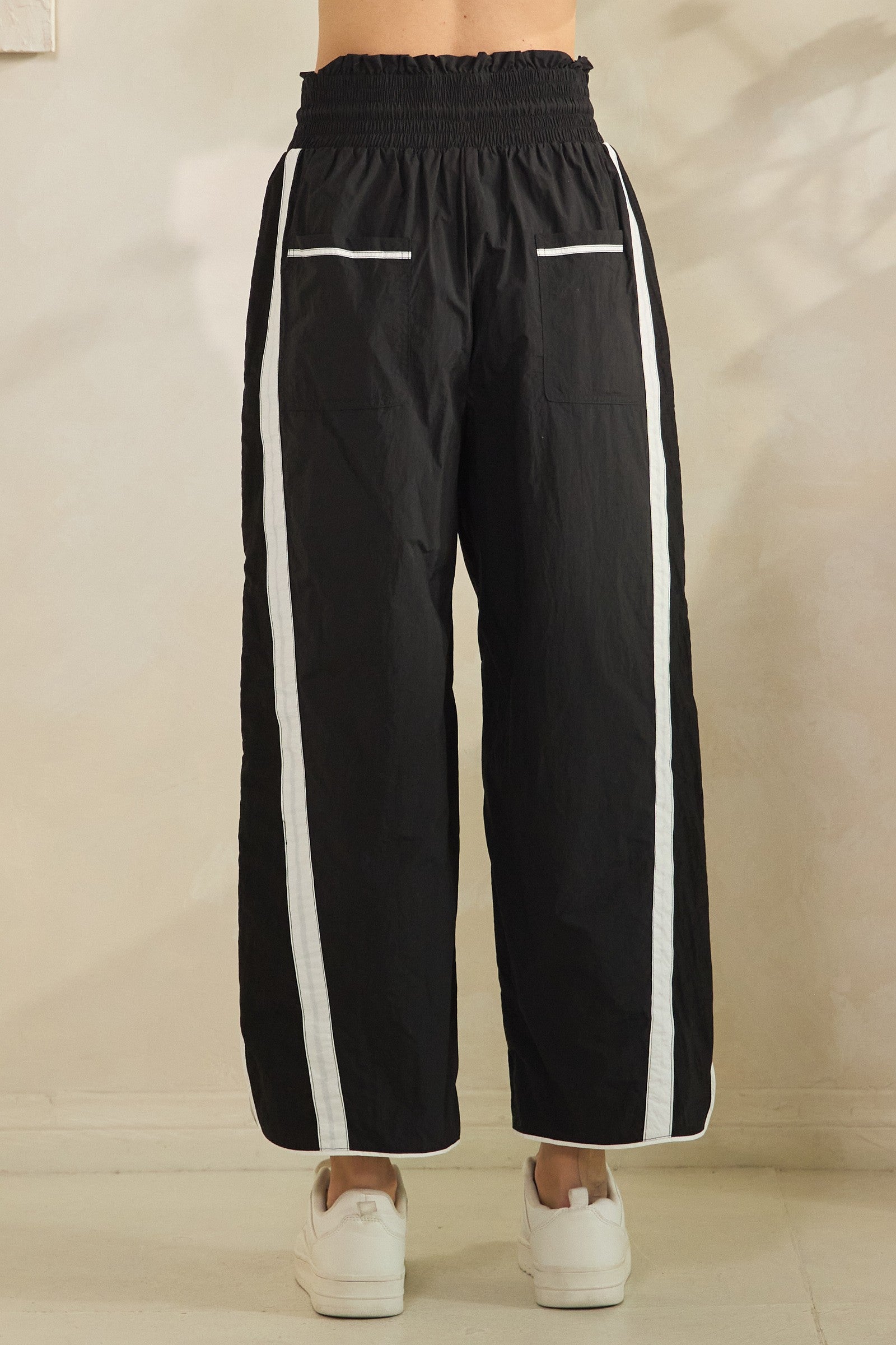 Viral Track Pants With Stripe Details