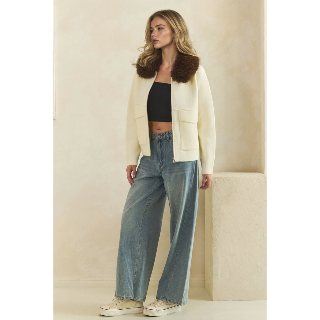 Alpine Faux Fur Jacket