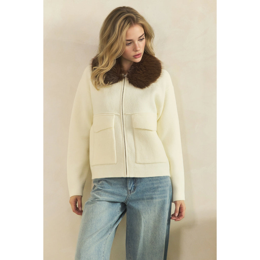 Alpine Faux Fur Jacket