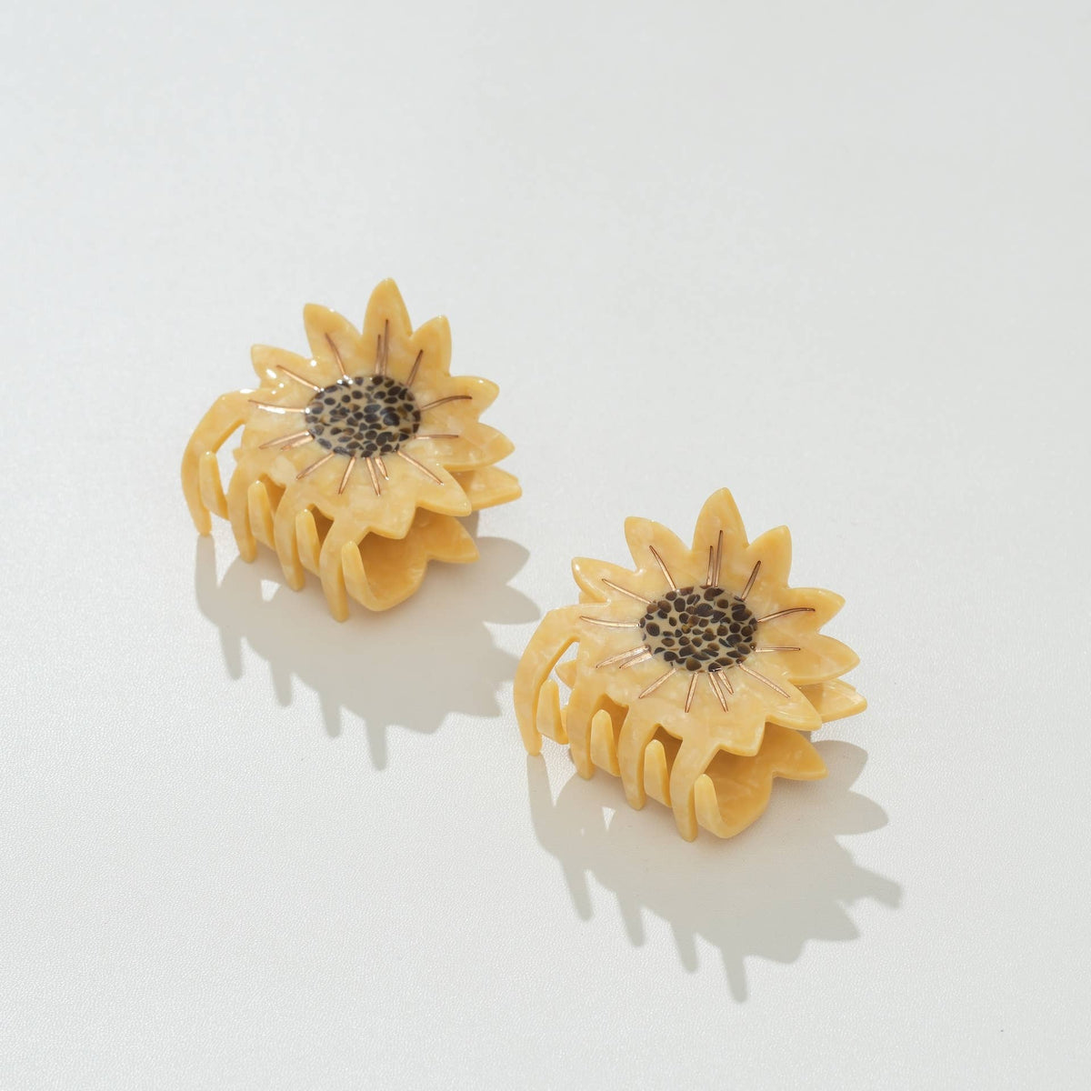 Sunflower Claw Clip - Medium