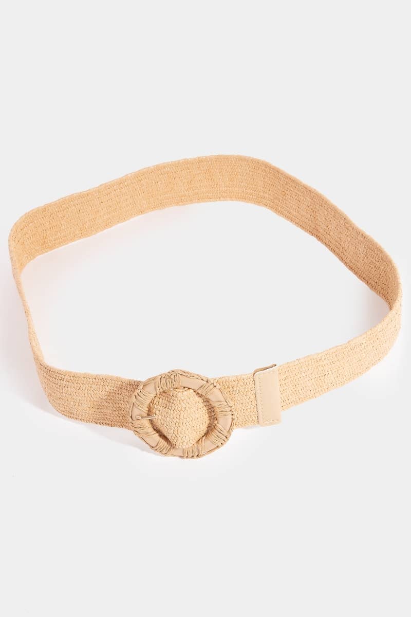 Braided Hoop Buckle Belt