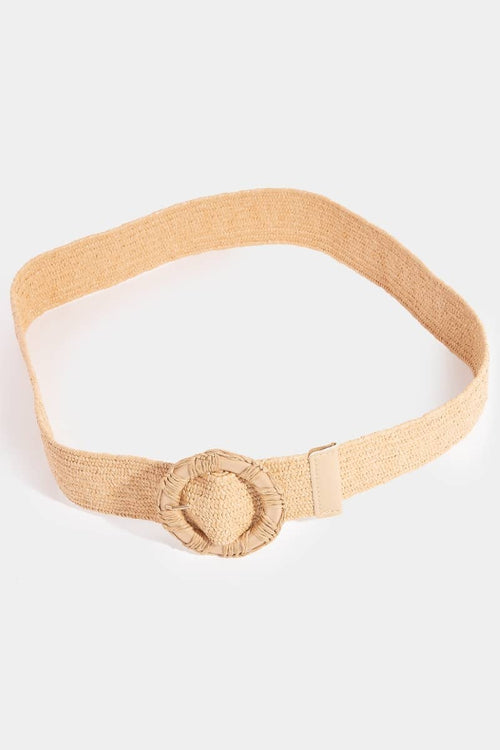 Braided Hoop Buckle Belt