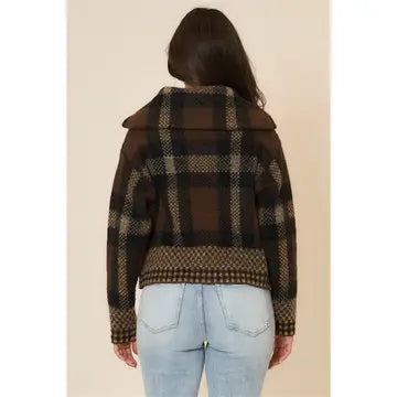 Carly Plaid Sweater